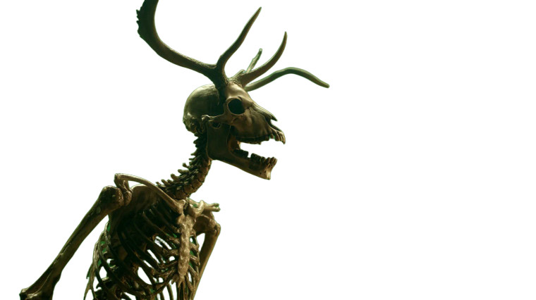 Creepy Wendigo Sideview Vinyl Car Decal Sticker – Waterproof & UV-Resistant 8"