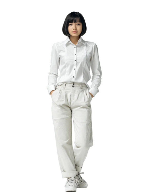 Asian College Student V2 Vinyl Car Decal Sticker – Waterproof & UV-Resistant 8"