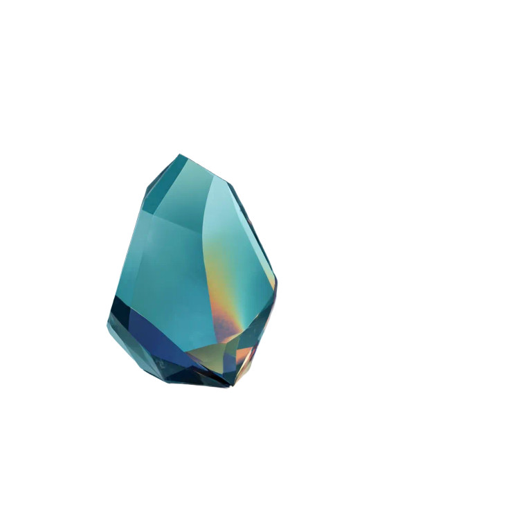 Neon Glass Crystal Vinyl Car Decal Sticker – Waterproof & UV-Resistant 8"