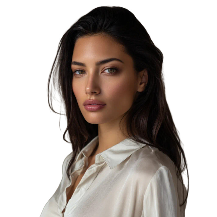 Elegant Female Model V2 Vinyl Car Decal Sticker – Waterproof & UV-Resistant 8"