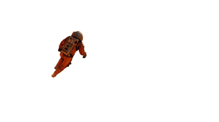 Martian Dune Rider Vinyl Car Decal Sticker – Waterproof & UV-Resistant 8"