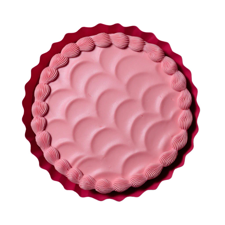 Pink Cake Vinyl Car Decal Sticker – Waterproof & UV-Resistant 8"