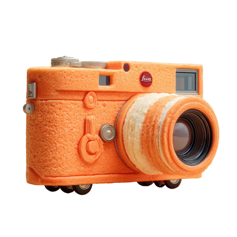 Gelato Leica Camera Vinyl Car Decal Sticker – Waterproof & UV-Resistant 8"