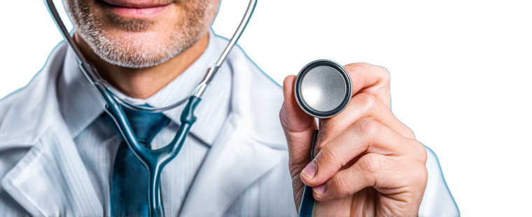 Doctor With Stethoscope Vinyl Car Decal Sticker – Waterproof & UV-Resistant 8"