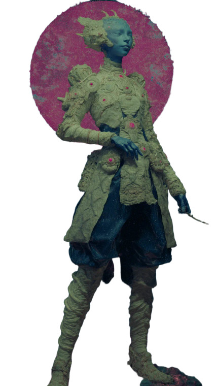 Stardust Deity Garment Vinyl Car Decal Sticker – Waterproof & UV-Resistant 8"