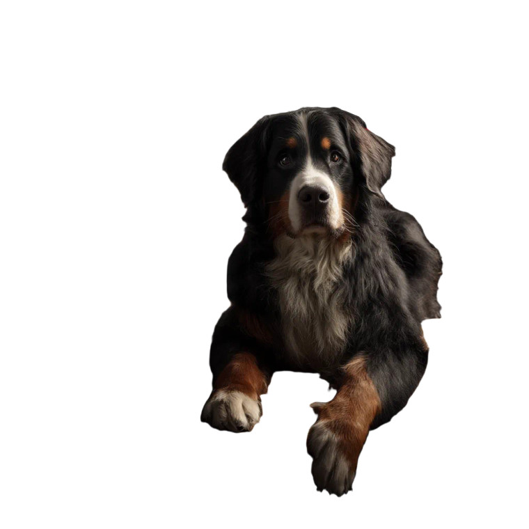 Bernese Mountain Dog V2 Vinyl Car Decal Sticker – Waterproof & UV-Resistant 8"