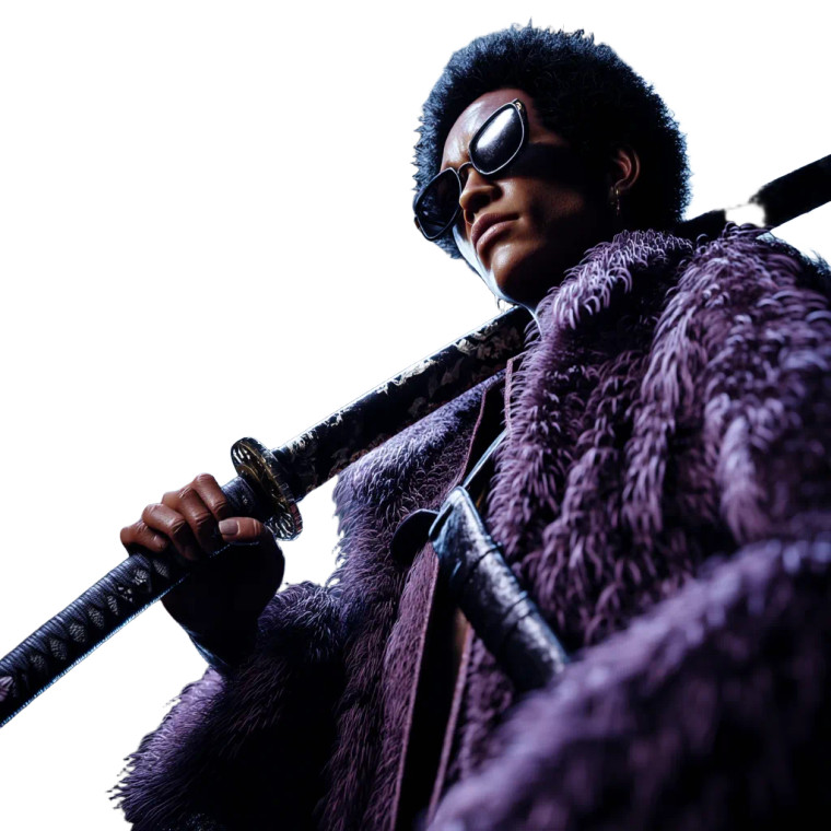 Stylish Afro Samurai Vinyl Car Decal Sticker – Waterproof & UV-Resistant 8"