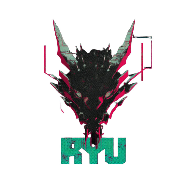 Cyberpunk Dragon Logo V3 Vinyl Car Decal Sticker – Waterproof & UV-Resistant 8"