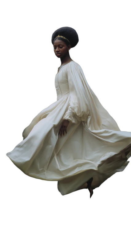 Fae Princess Vinyl Car Decal Sticker – Waterproof & UV-Resistant 8"