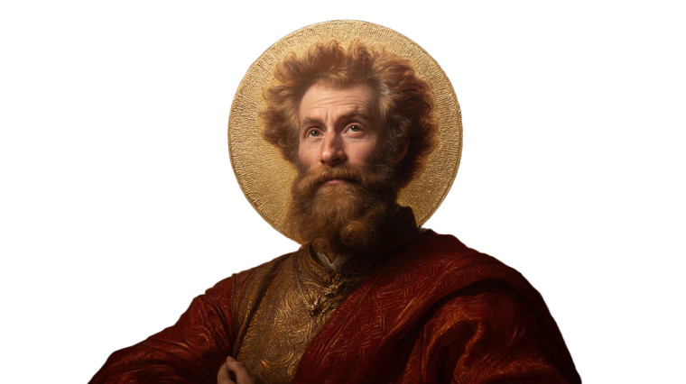 Saint Mark Vinyl Car Decal Sticker – Waterproof & UV-Resistant 8"