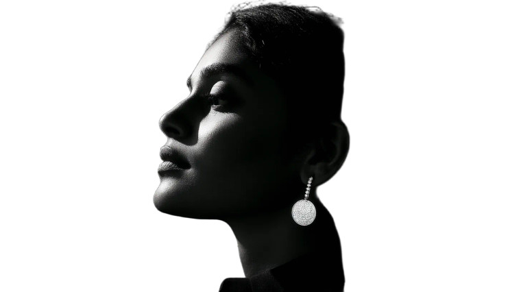 Modern Indian Woman V2 Vinyl Car Decal Sticker – Waterproof & UV-Resistant 8"