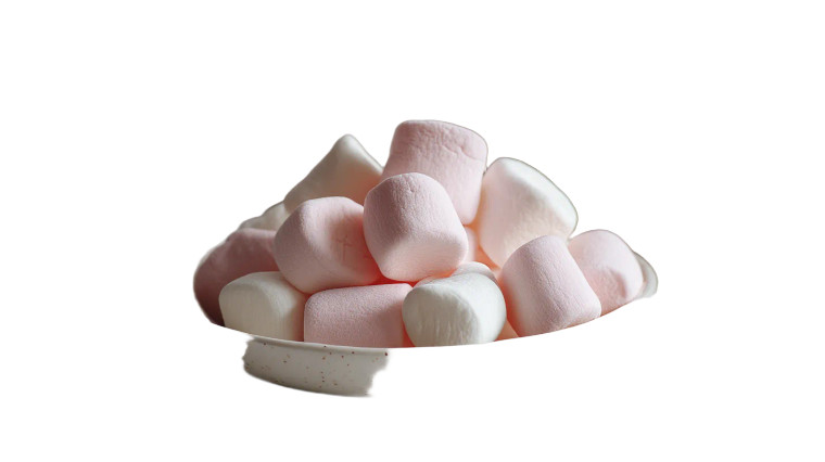 Pink Marshmallows Dish Vinyl Car Decal Sticker – Waterproof & UV-Resistant 8"