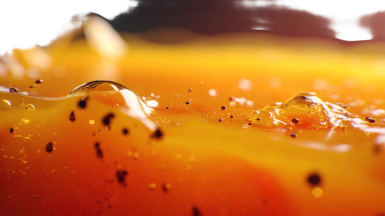 Vibrant Juice Close-Up Vinyl Car Decal Sticker – Waterproof & UV-Resistant 8"