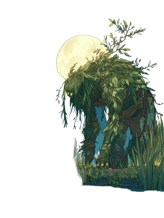 Seaweed Creature Vinyl Car Decal Sticker – Waterproof & UV-Resistant 8"