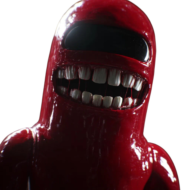 Grotesque Among Us Vinyl Car Decal Sticker – Waterproof & UV-Resistant 8"