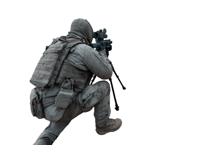 Turkish Soldier Observation V2 Vinyl Car Decal Sticker – Waterproof & UV-Resistant 8"
