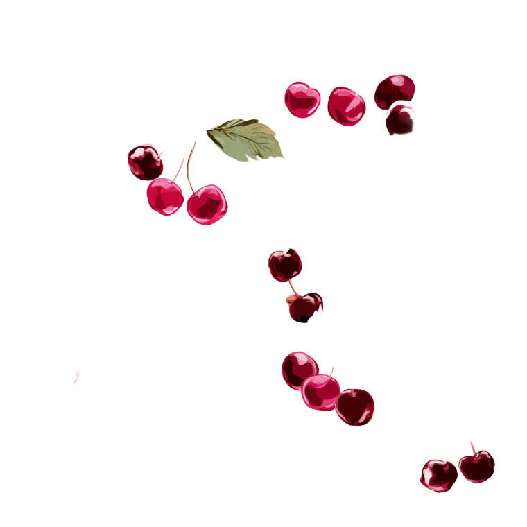 Pink Leopard Cherry Vinyl Car Decal Sticker – Waterproof & UV-Resistant 8"