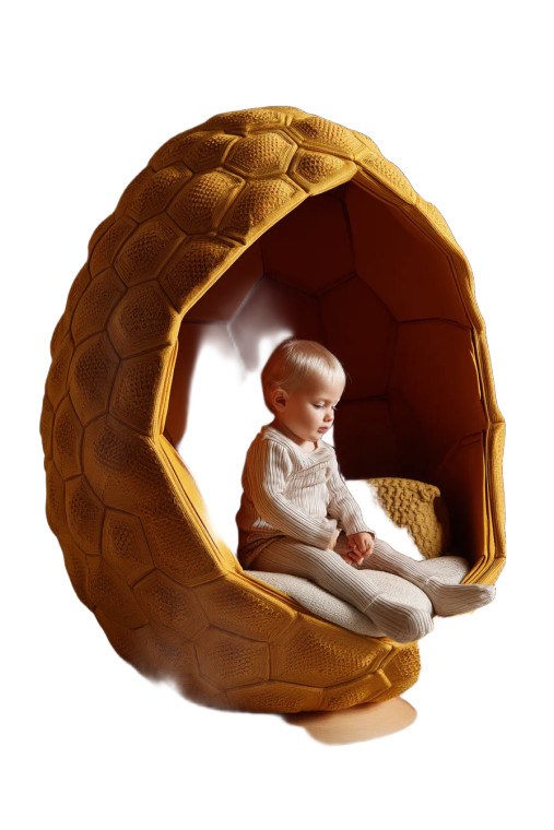 Beehive Pod Lounger Vinyl Car Decal Sticker – Waterproof & UV-Resistant 8"