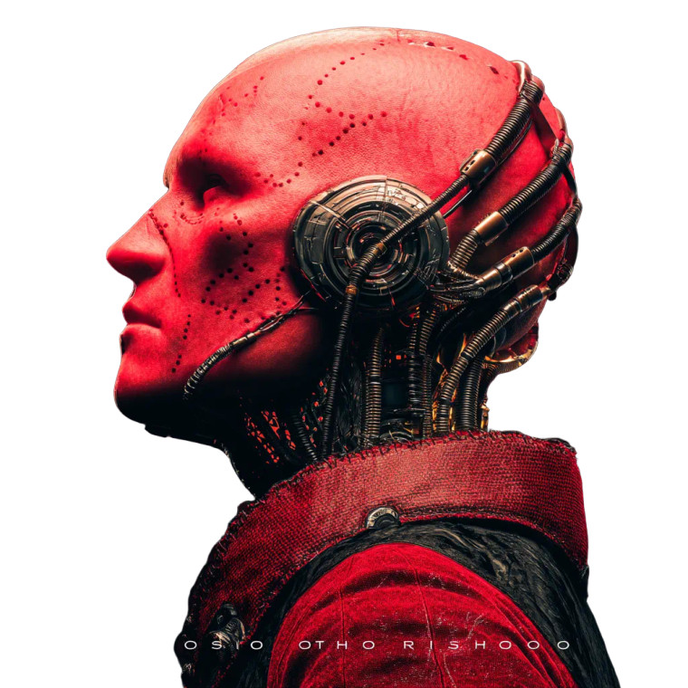 Android Portrait Vinyl Car Decal Sticker – Waterproof & UV-Resistant 8"