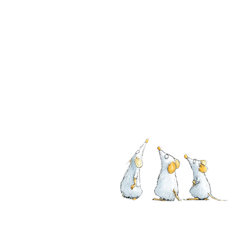 Three Blind Mice Vinyl Car Decal Sticker – Waterproof & UV-Resistant 8"