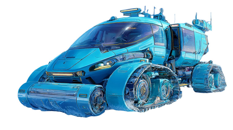 Arctic Future Vehicle Vinyl Car Decal Sticker – Waterproof & UV-Resistant 8"