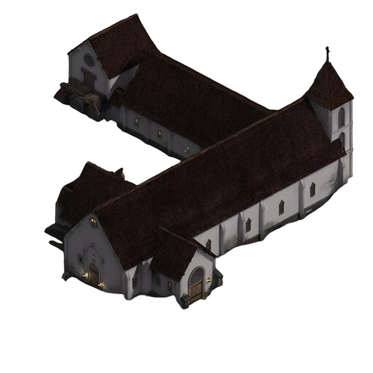 Danish Church Diablo Vinyl Car Decal Sticker – Waterproof & UV-Resistant 8"