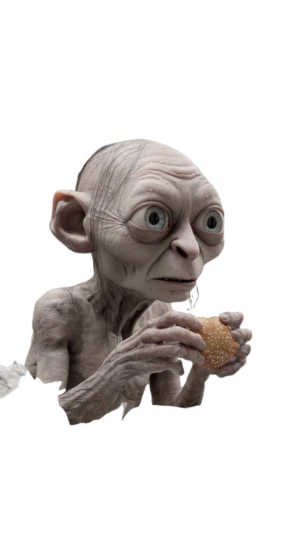 Gollum At Mcdonald'S Vinyl Car Decal Sticker – Waterproof & UV-Resistant 8"