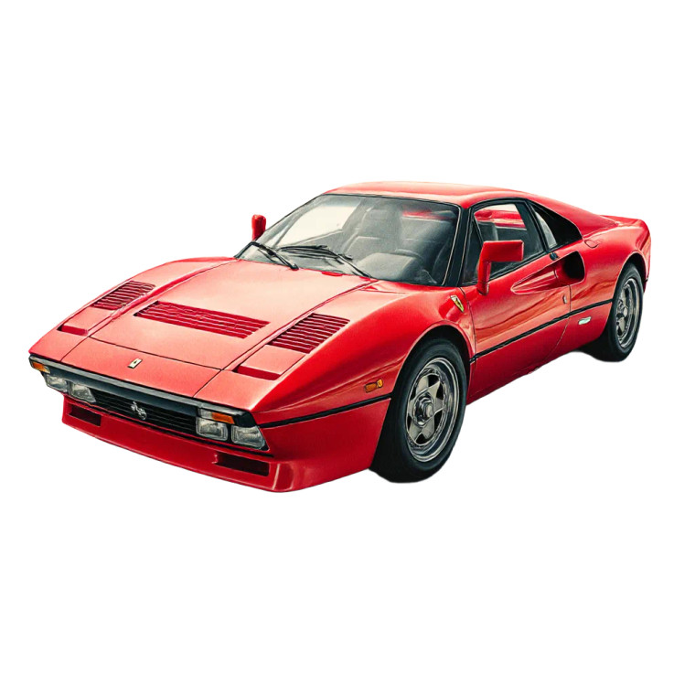 Retro Ferrari 288 Gto Vinyl Car Decal Sticker – Waterproof & UV-Resistant 8"