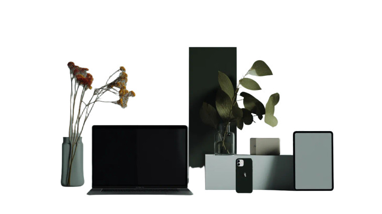 Stylish Tech Display Vinyl Car Decal Sticker – Waterproof & UV-Resistant 8"