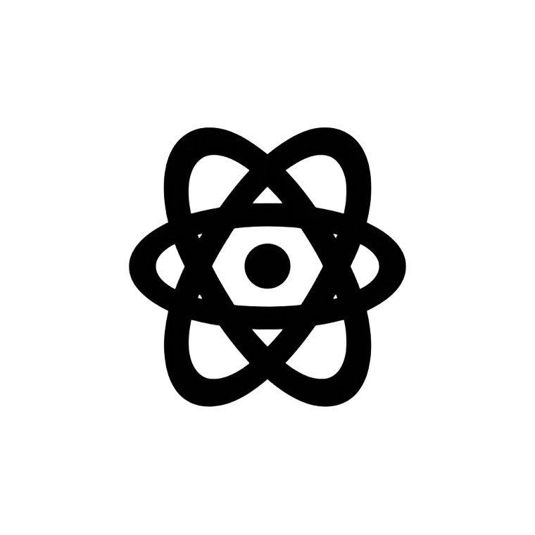 Atom Diagram Logo Vinyl Car Decal Sticker – Waterproof & UV-Resistant 8"
