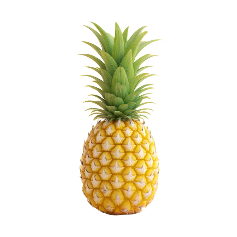 Pineapple Vinyl Car Decal Sticker – Waterproof & UV-Resistant 8"