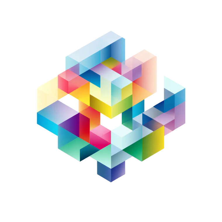 3D Geometric Shape Vinyl Car Decal Sticker – Waterproof & UV-Resistant 8"