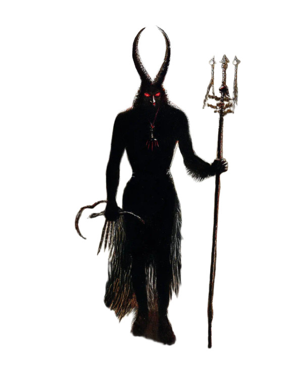 Mythical Occult Figure Vinyl Car Decal Sticker – Waterproof & UV-Resistant 8"