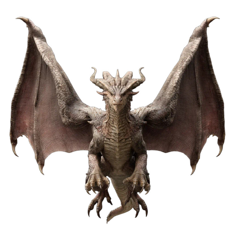 Flying Western Dragon Vinyl Car Decal Sticker – Waterproof & UV-Resistant 8"