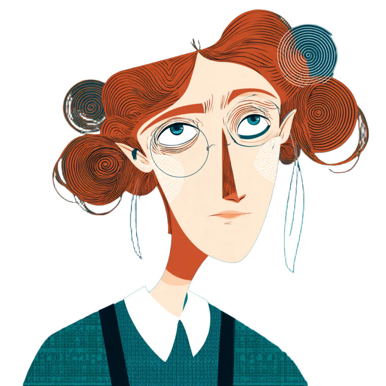 Surreal Portrait Avatar Vinyl Car Decal Sticker – Waterproof & UV-Resistant 8"