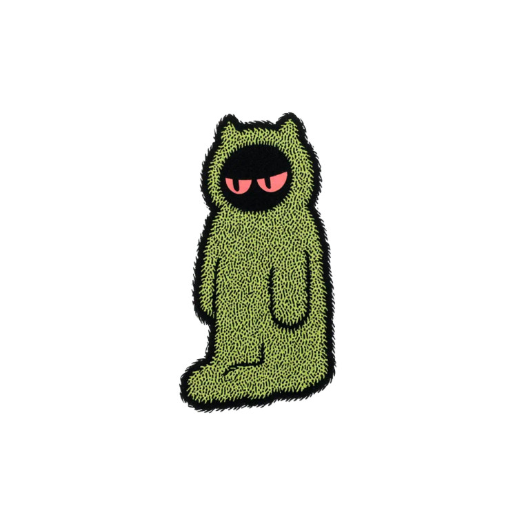 Fluffy Alien Sticker Vinyl Car Decal Sticker – Waterproof & UV-Resistant 8"