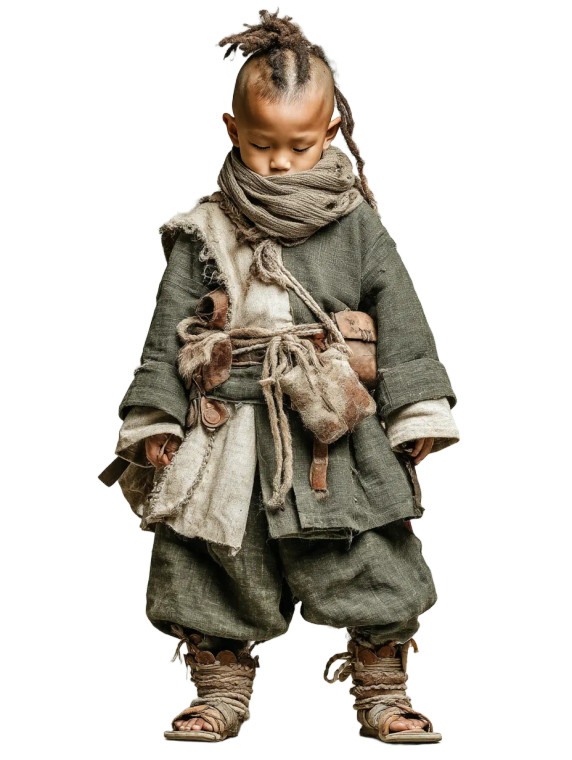 Tang Dynasty Boy V4 Vinyl Car Decal Sticker – Waterproof & UV-Resistant 