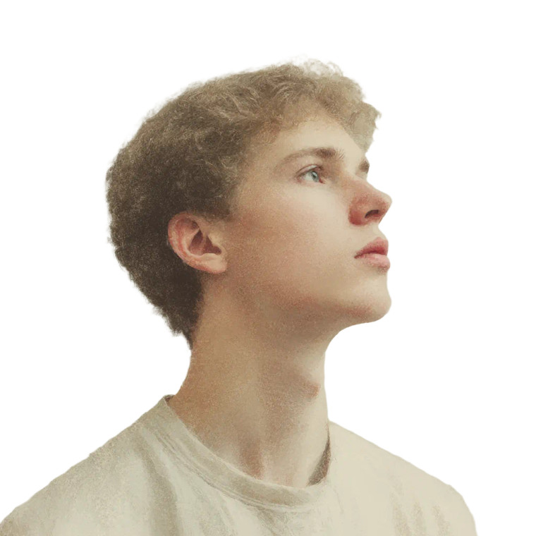 Young Man V3 Vinyl Car Decal Sticker – Waterproof & UV-Resistant 8"