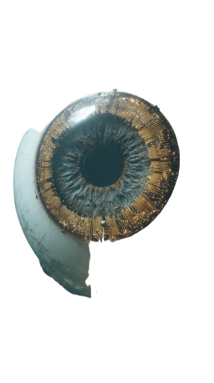 Quantum Eye Portal Vinyl Car Decal Sticker – Waterproof & UV-Resistant 8"