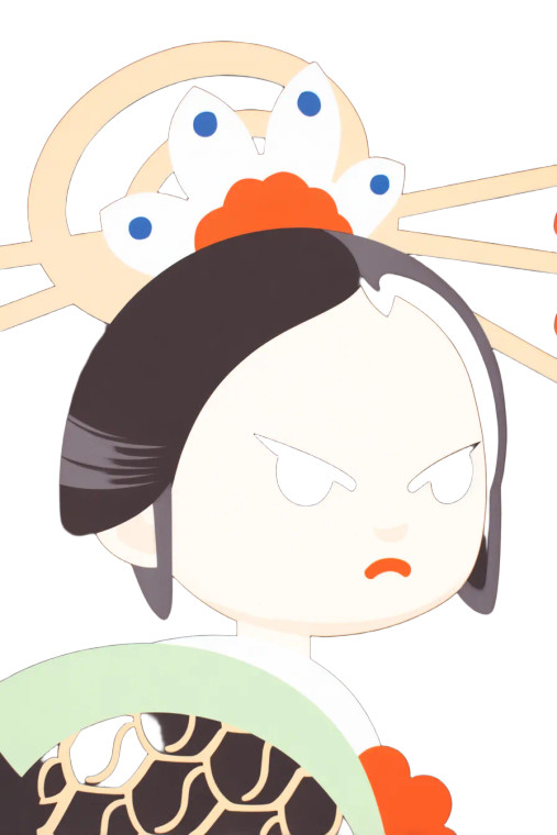 Crystal Fennel Empress Vinyl Car Decal Sticker – Waterproof & UV-Resistant 8"