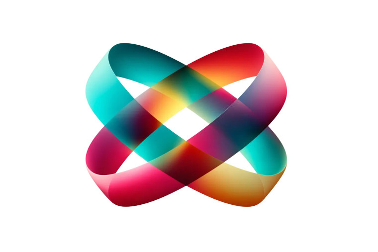 Quantum Entanglement Symbol Vinyl Car Decal Sticker – Waterproof & UV-Resistant 8"