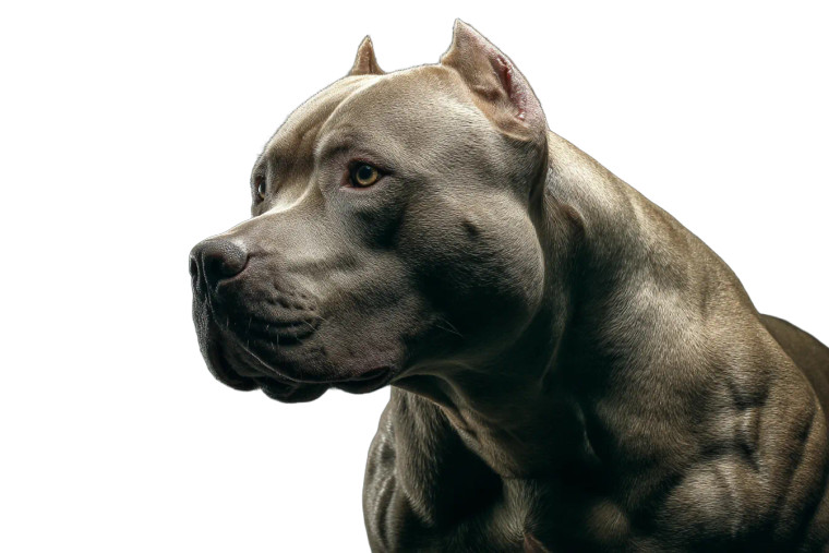 Muscular Pitbull Terrier Vinyl Car Decal Sticker – Waterproof & UV-Resistant 8"