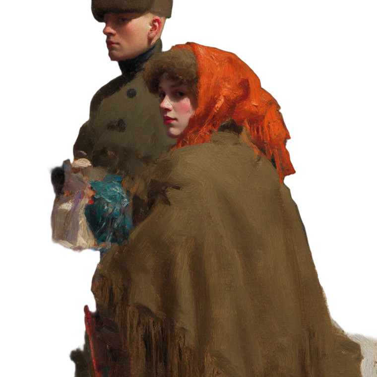 Zorn Painting Vinyl Car Decal Sticker – Waterproof & UV-Resistant 8"