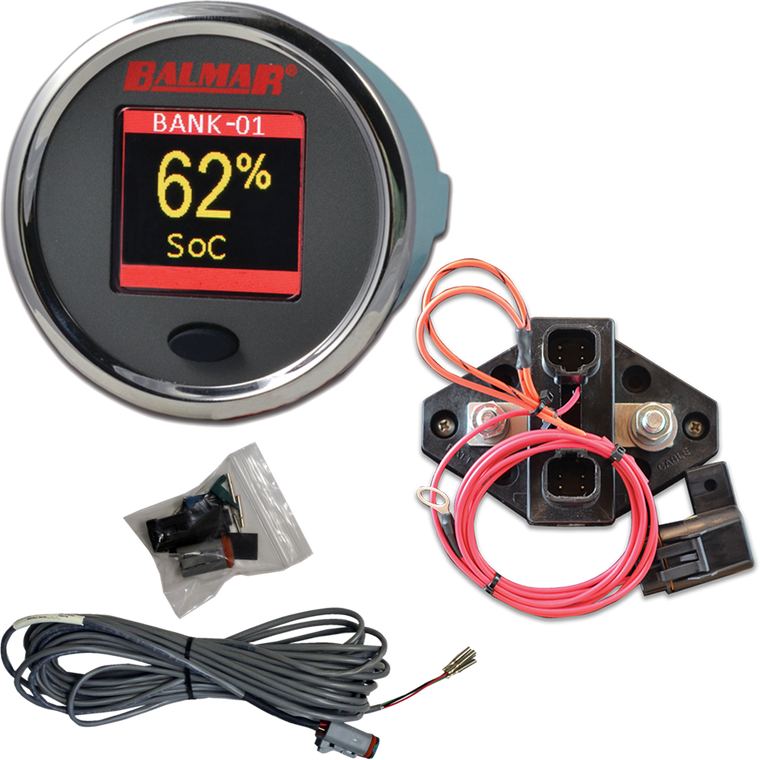Balmar Battery Monitor Kit | Color Display | SmartShunt | SmartLink Com Cable