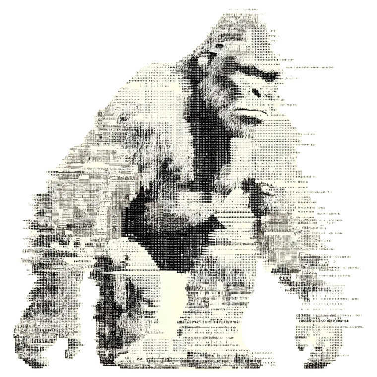 Data Sasquatch Vinyl Car Decal Sticker – Waterproof & UV-Resistant 8"