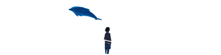 Skyward Dolphins Dream Vinyl Car Decal Sticker – Waterproof & UV-Resistant 8"