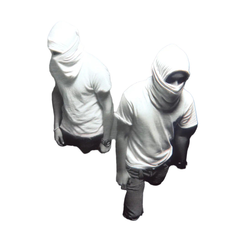 Robbers In Alley Vinyl Car Decal Sticker – Waterproof & UV-Resistant 8"