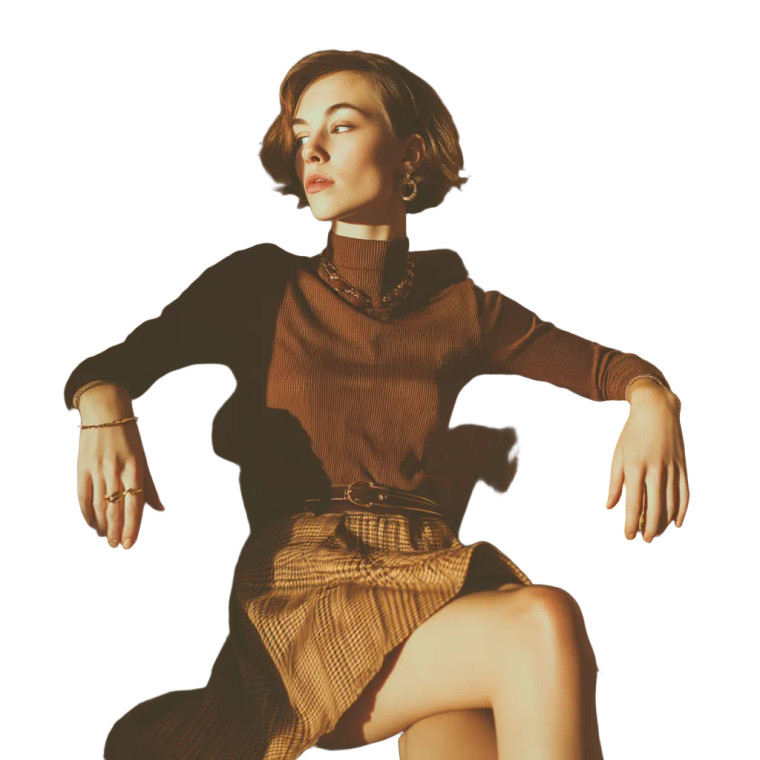 Young Fashion Model V2 Vinyl Car Decal Sticker – Waterproof & UV-Resistant 8"