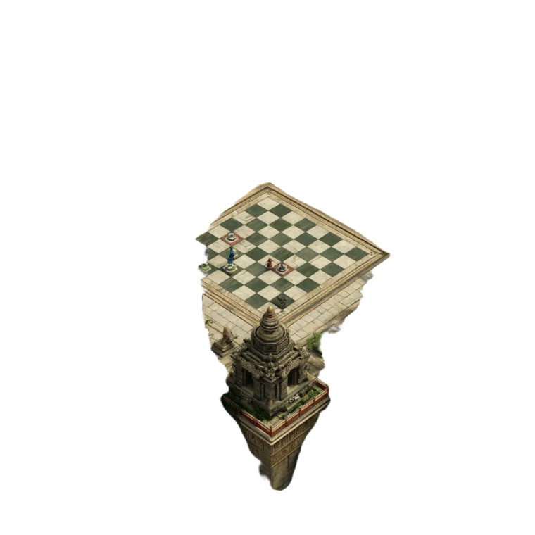 Three Kingdoms Chessboard Vinyl Car Decal Sticker – Waterproof & UV-Resistant 8"