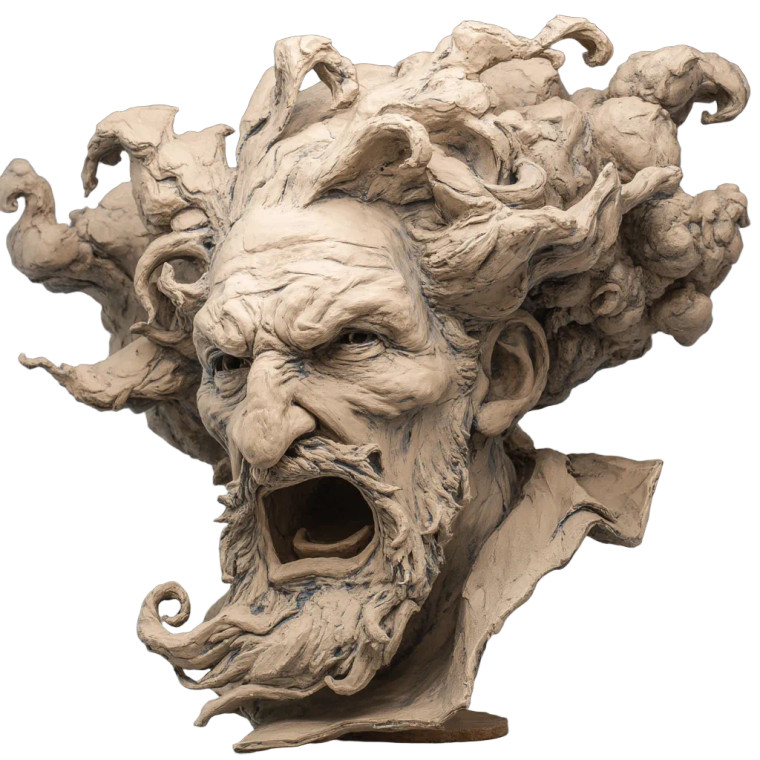 Cranky Old Man V2 Vinyl Car Decal Sticker – Waterproof & UV-Resistant 8"